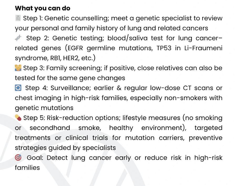 lung cancer - genetidoc Genetic clinic and DNA testing lab