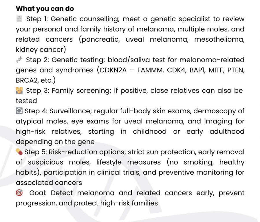 skin cancer - melanoma - genetidoc Genetic clinic and DNA testing lab