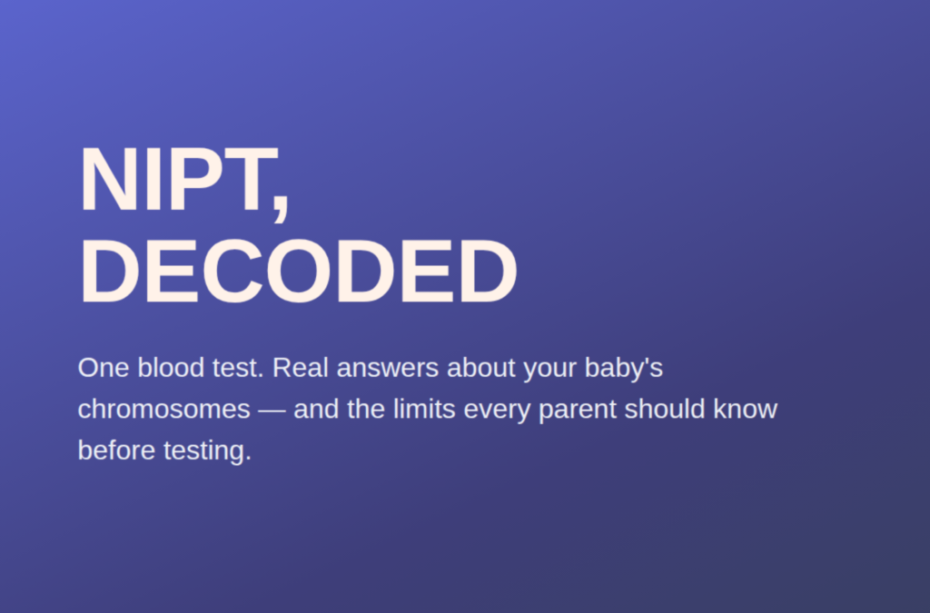 Non-Invasive Prenatal Testing (NIPT) in India: What Every Pregnant Woman Needs to Know